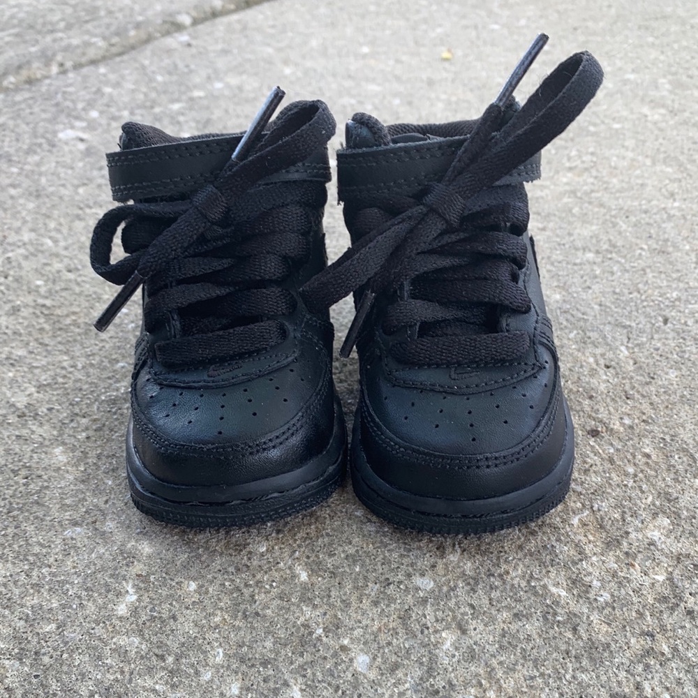 Baby High Top Black Air Force 1